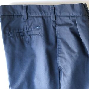 Izod Khaki Pants - Navy Blue- Size 34x32